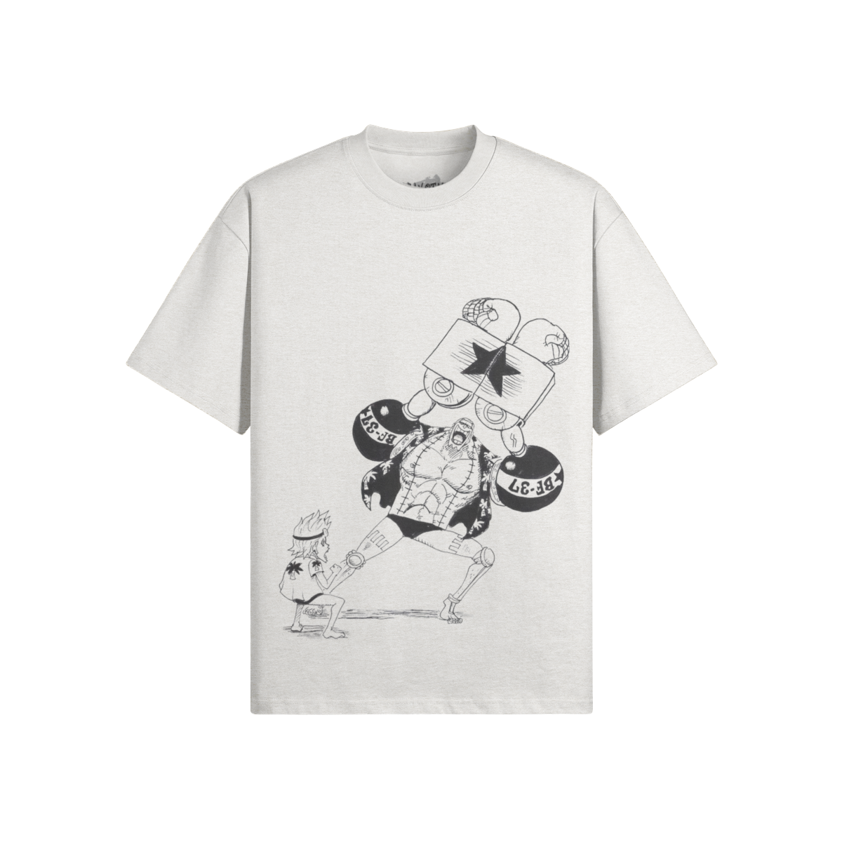 PODpartner Franky Shirt in a stylish design, featuring a comfortable fit and vibrant colors showcased on a model.