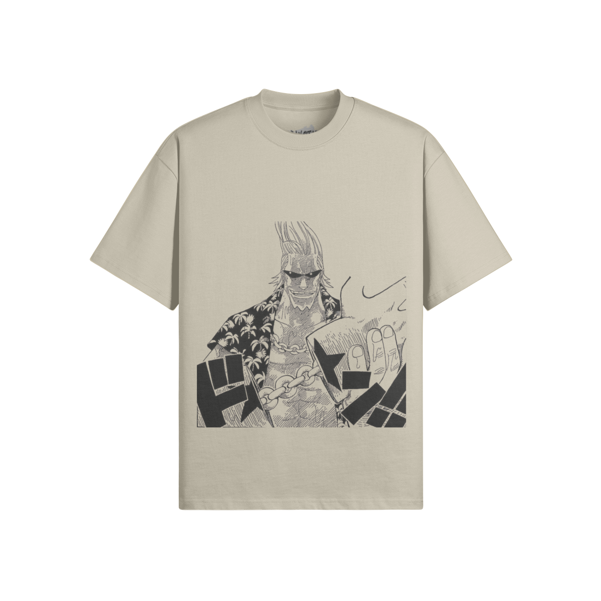 PODpartner Franky Shirt featuring a stylish design in a vibrant color, displayed on a hanger against a neutral background.