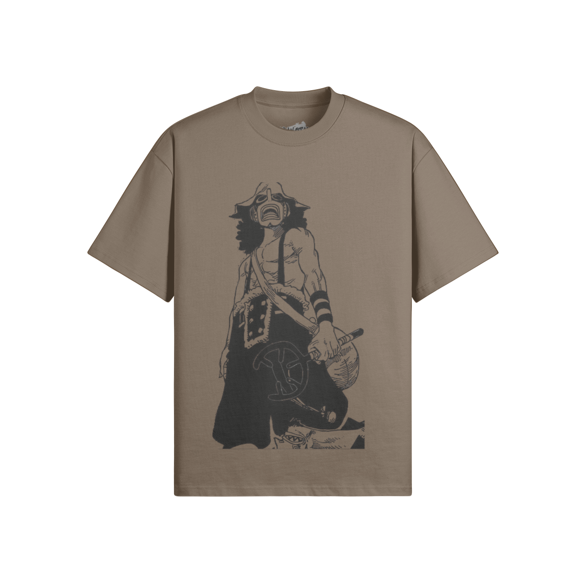 Lysop Shirt by PODpartner, featuring a stylish design in a soft fabric, displayed on a hanger against a neutral background.