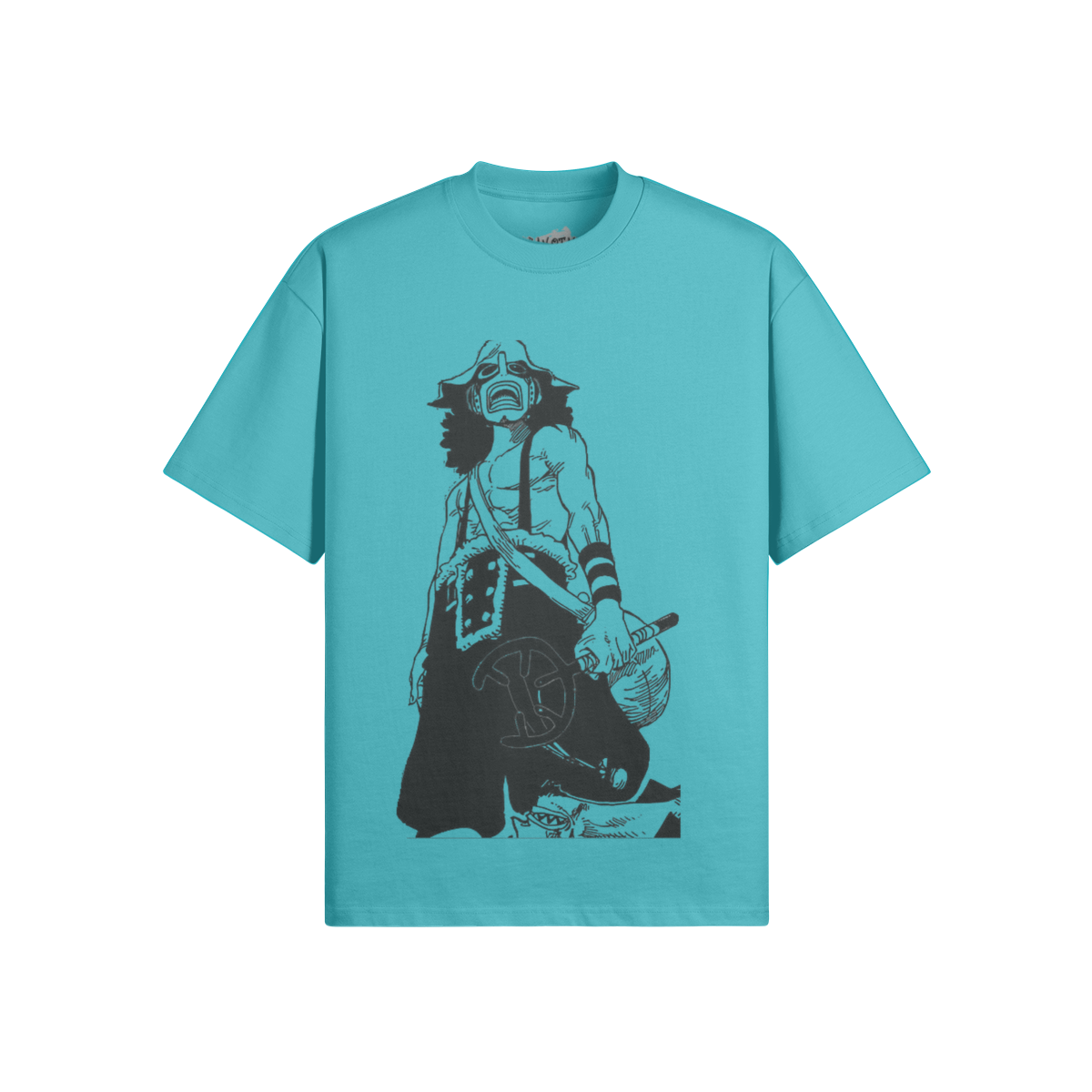 PODpartner Lysop Shirt in a stylish design, showcasing fabric texture and vibrant color pattern.