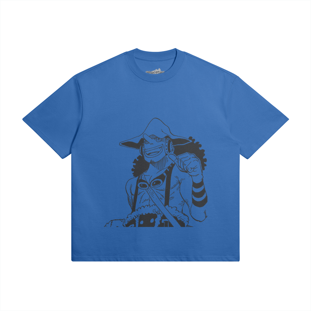 Lysop Shirt by PODpartner featuring a stylish design and comfortable fit, displayed on a model in a bright setting.