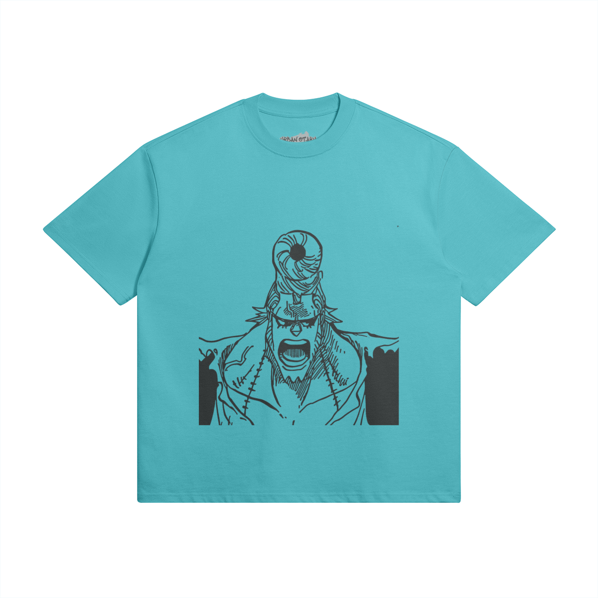 PODpartner Franky Shirt in a vibrant color, featuring a stylish design and a relaxed fit on a flat surface.