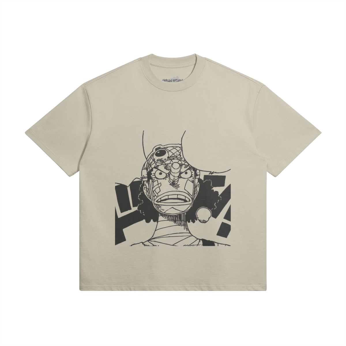 Lysop Shirt by PODpartner featuring a casual design in a vibrant color, displayed on a hanger against a neutral background.