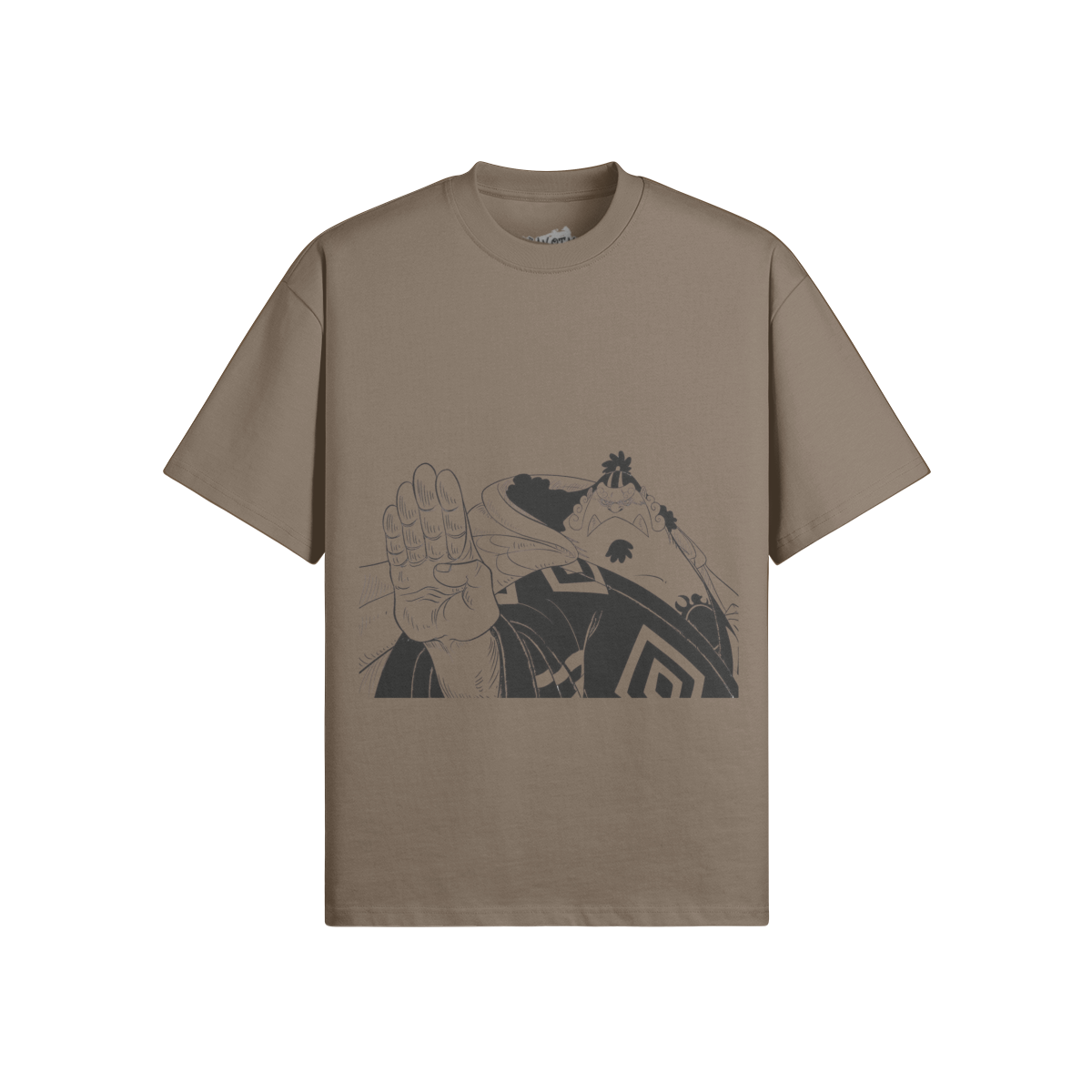 Jinbei shirt by PODpartner featuring a traditional Japanese design and short sleeves in a soft fabric.