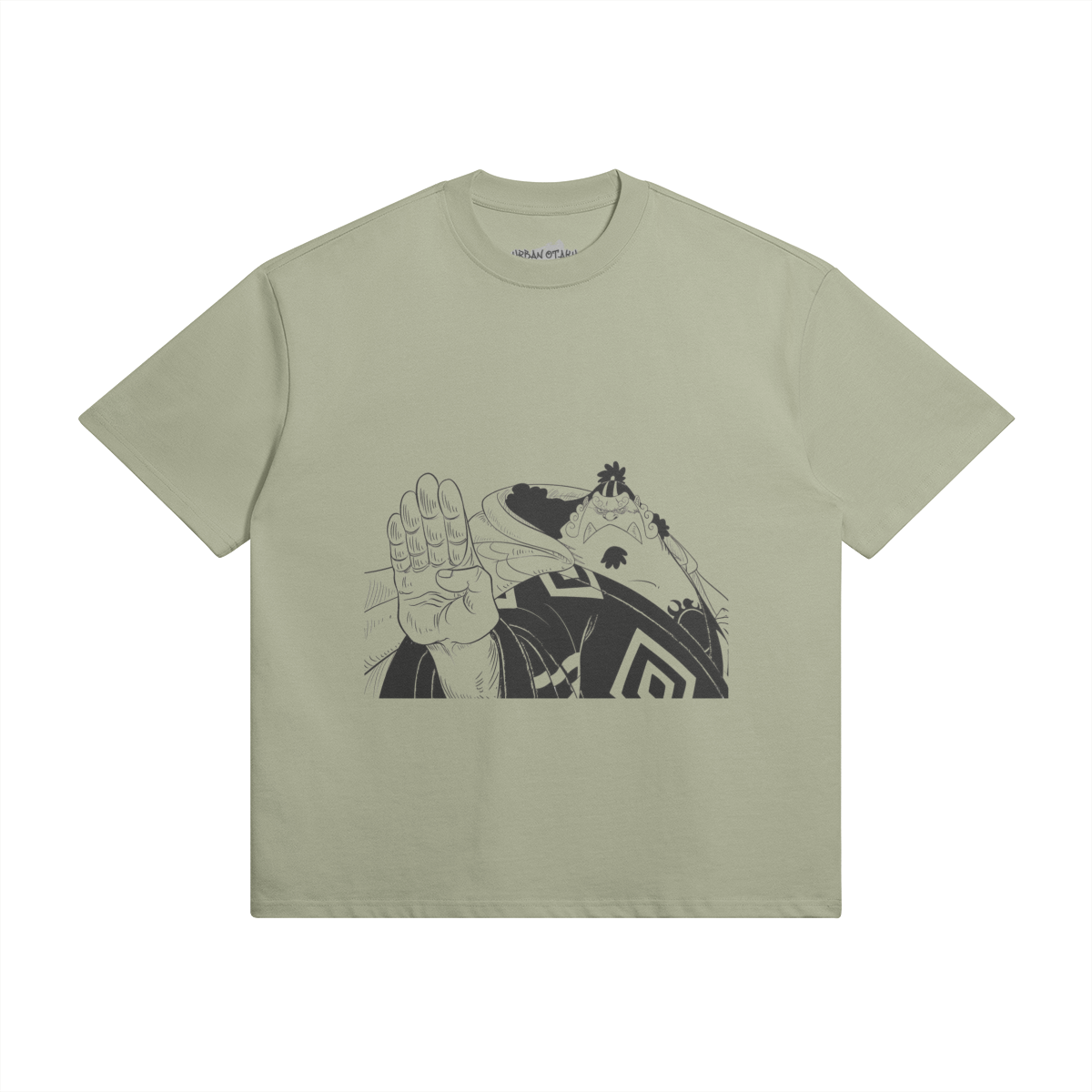 PODpartner Jinbei shirt in a traditional design, featuring a relaxed fit and short sleeves, displayed on a neutral background.