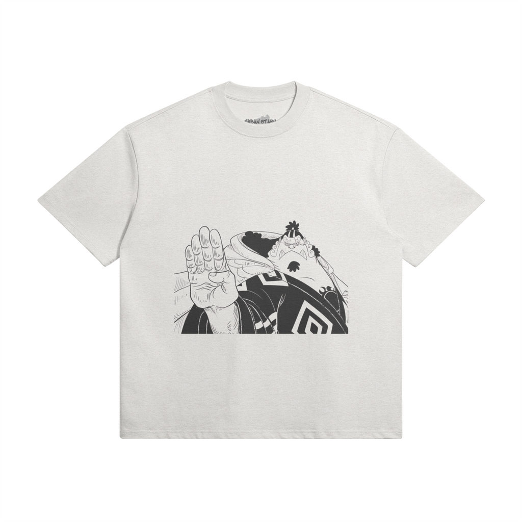 PODpartner Jinbei shirt in traditional design, featuring short sleeves and a relaxed fit, displayed on a neutral background.