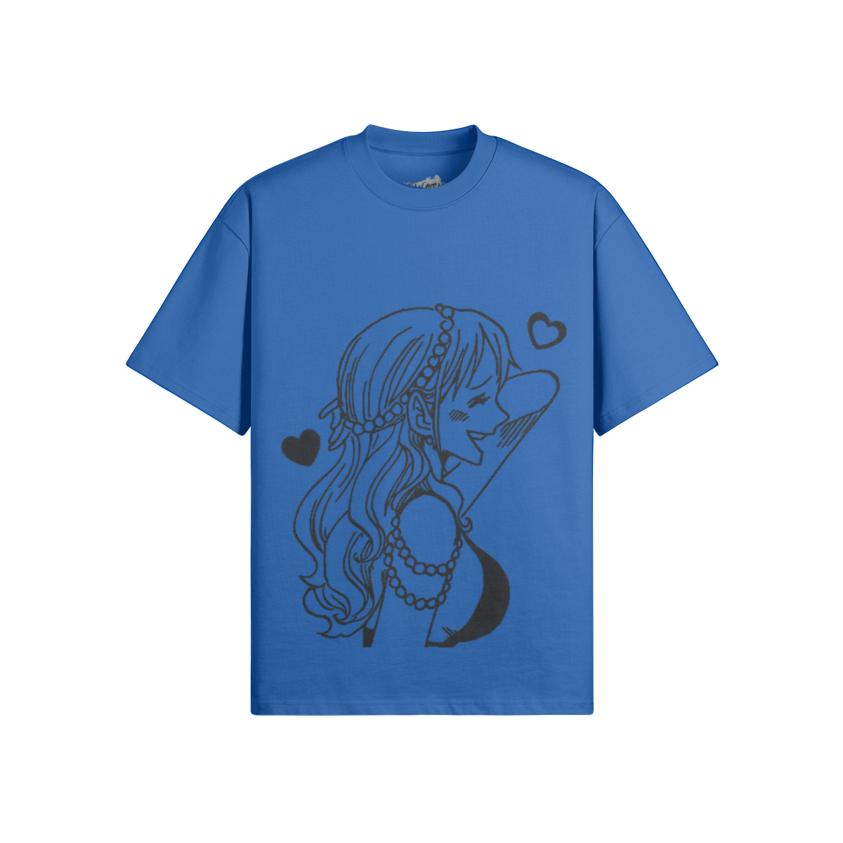 Nami Shirt by PODpartner featuring a vibrant design and a relaxed fit, displayed on a neutral background.