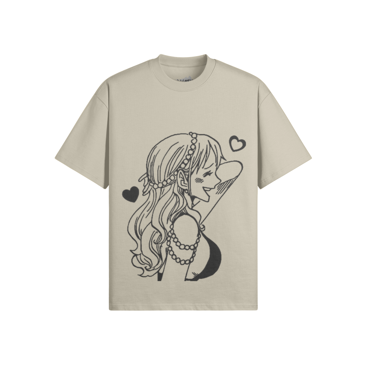 Nami Shirt by PODpartner featuring a vibrant design on a casual, lightweight fabric in a relaxed fit.