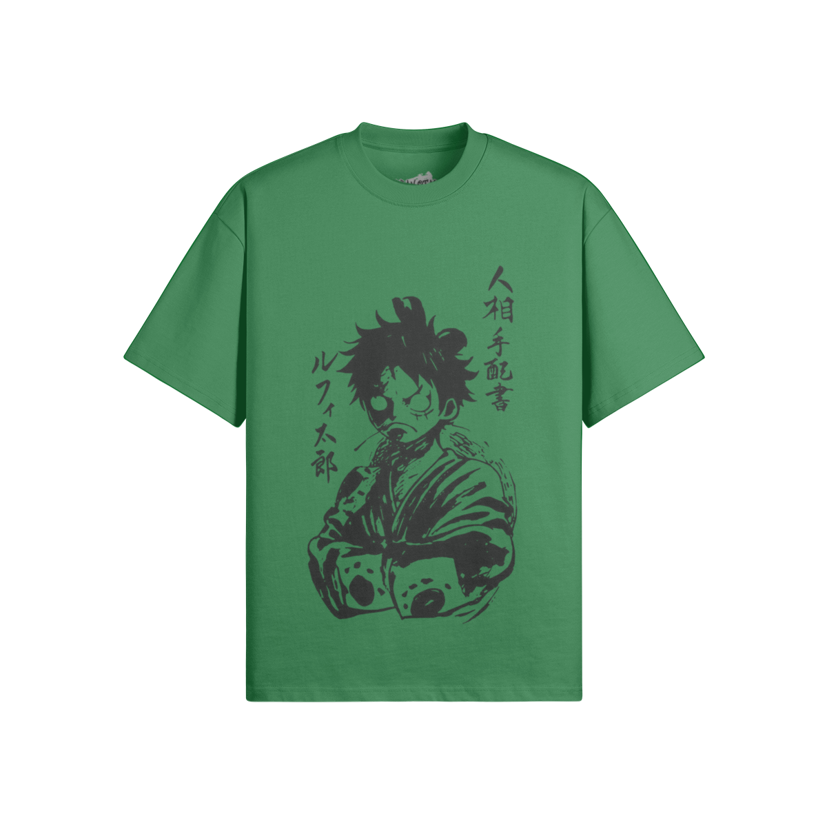 Monkey D. Ruffy shirt by PODpartner featuring vibrant graphics and a comfortable fit for fans of the anime series.