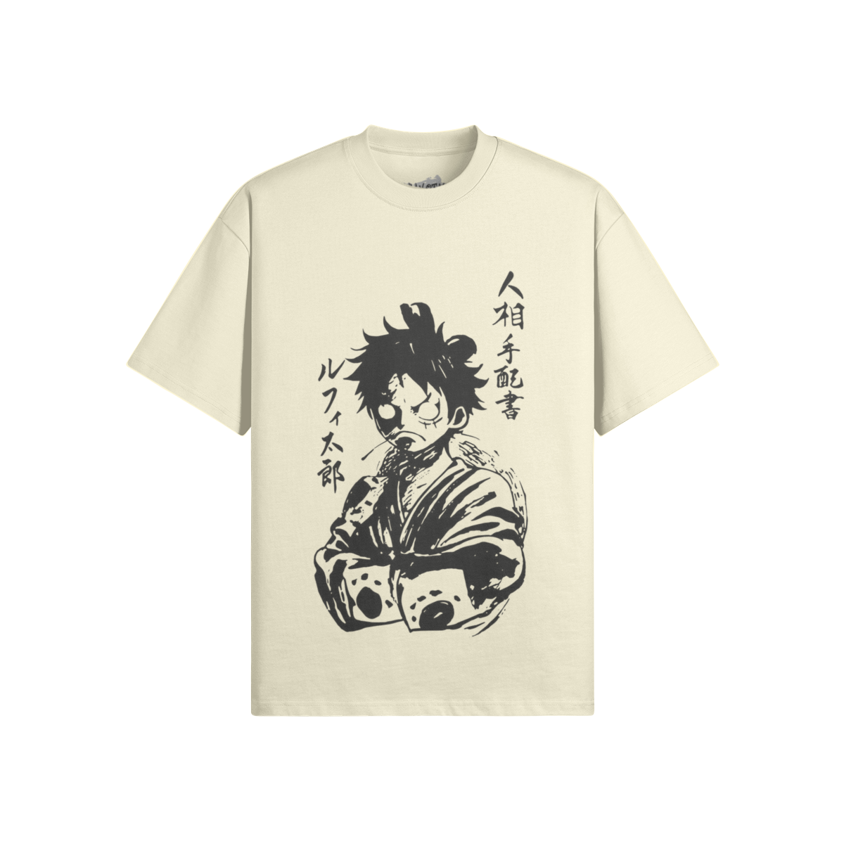 Monkey D. Ruffy shirt by PODpartner featuring a vibrant graphic design and comfortable fit for casual wear.