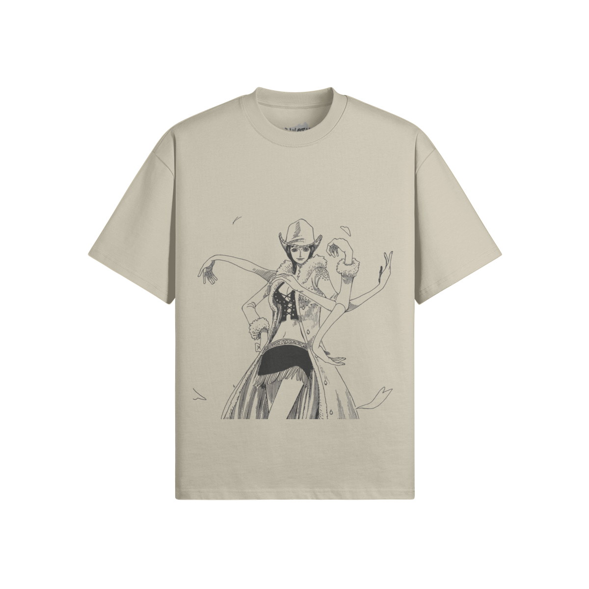 Nico Robin shirt by PODpartner featuring a vibrant design and comfortable fit, ideal for fans of the anime series.