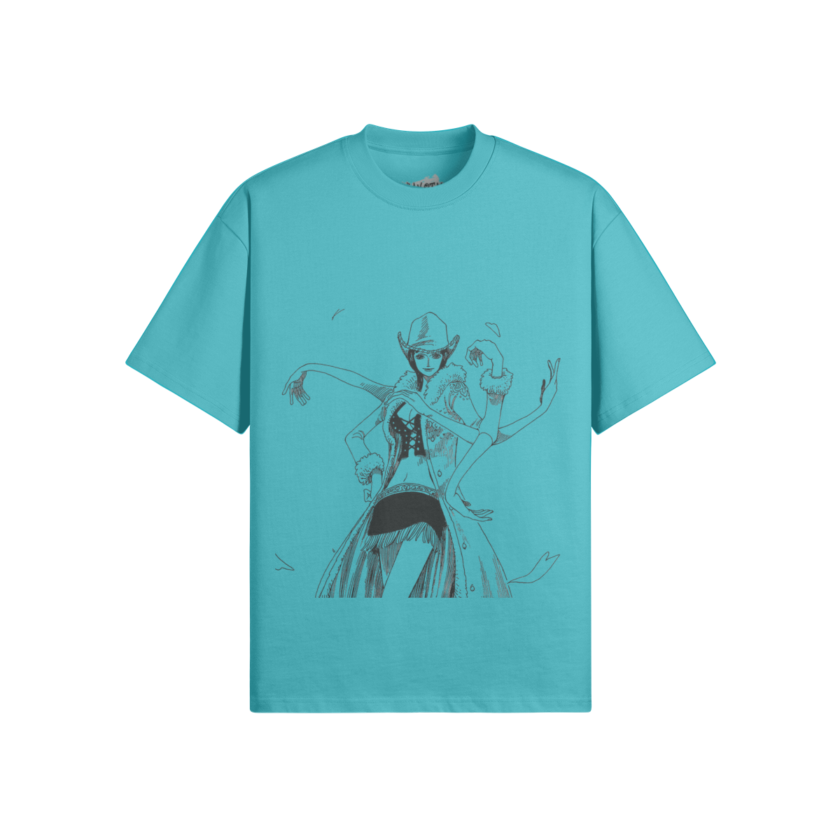 Nico Robin shirt by PODpartner featuring vibrant colors and detailed graphic design of the popular anime character.