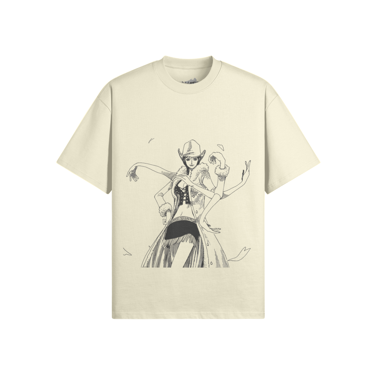 Nico Robin shirt by PODpartner featuring vibrant colors and a stylish graphic design on a comfortable fabric.