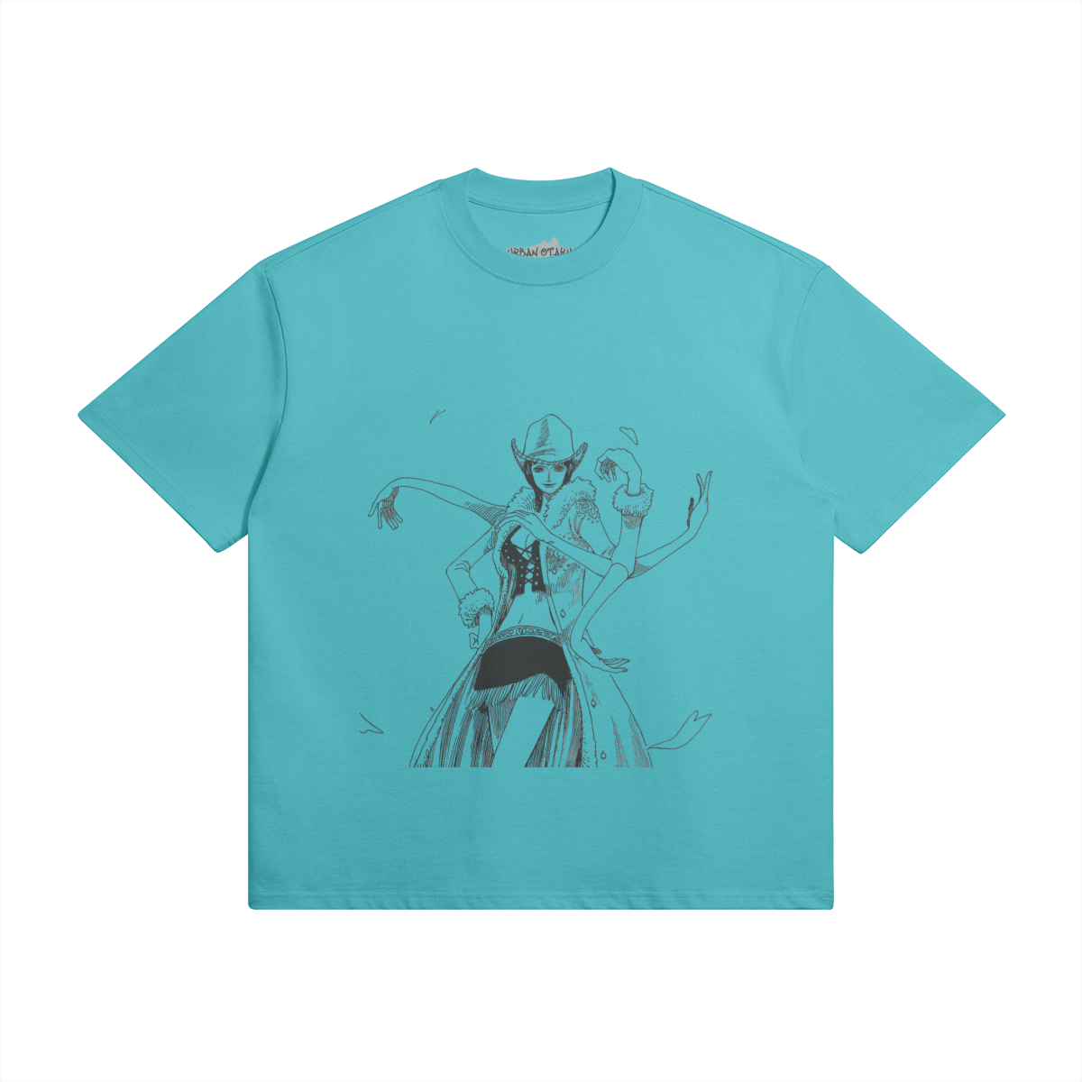Nico Robin shirt by PODpartner featuring a vibrant graphic design on soft fabric, ideal for fans of the anime series.