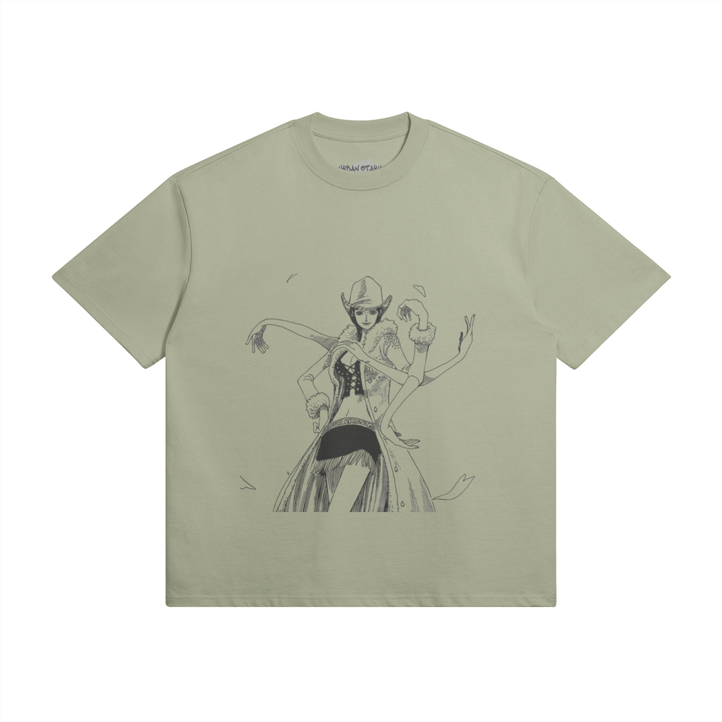 Nico Robin shirt by PODpartner featuring a vibrant design and comfortable fit, perfect for fans of the anime series.