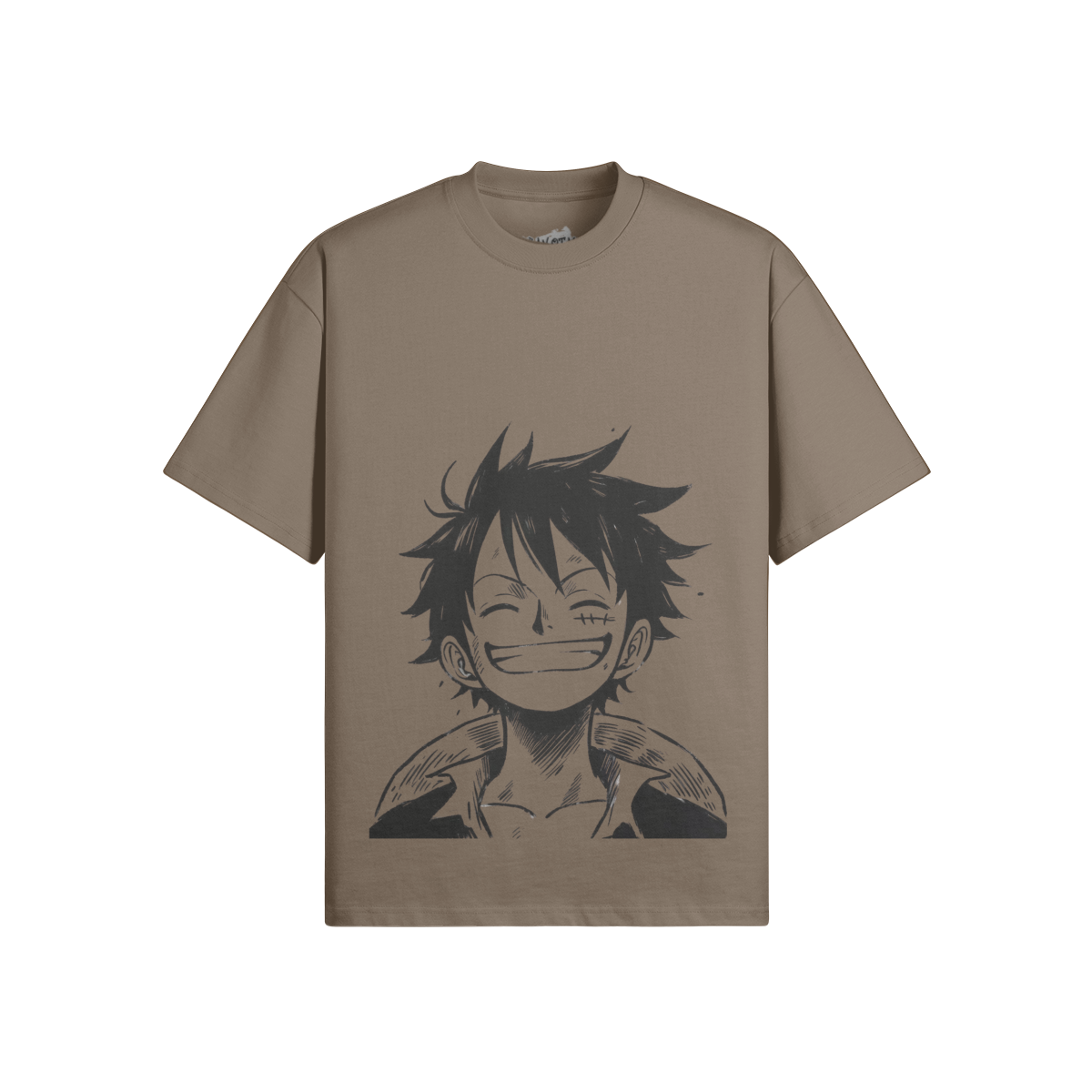 Monkey D. Ruffy shirt by PODpartner featuring vibrant graphics and a comfortable fit for fans of the anime series.