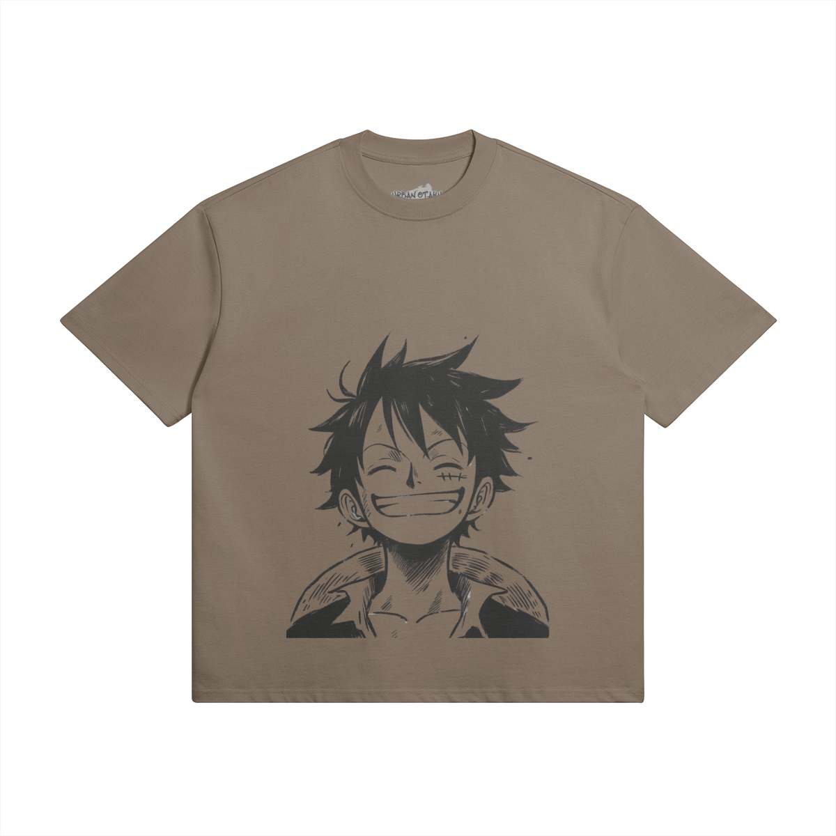 Monkey D. Ruffy shirt by PODpartner featuring a vibrant graphic design with a crew neck and short sleeves.