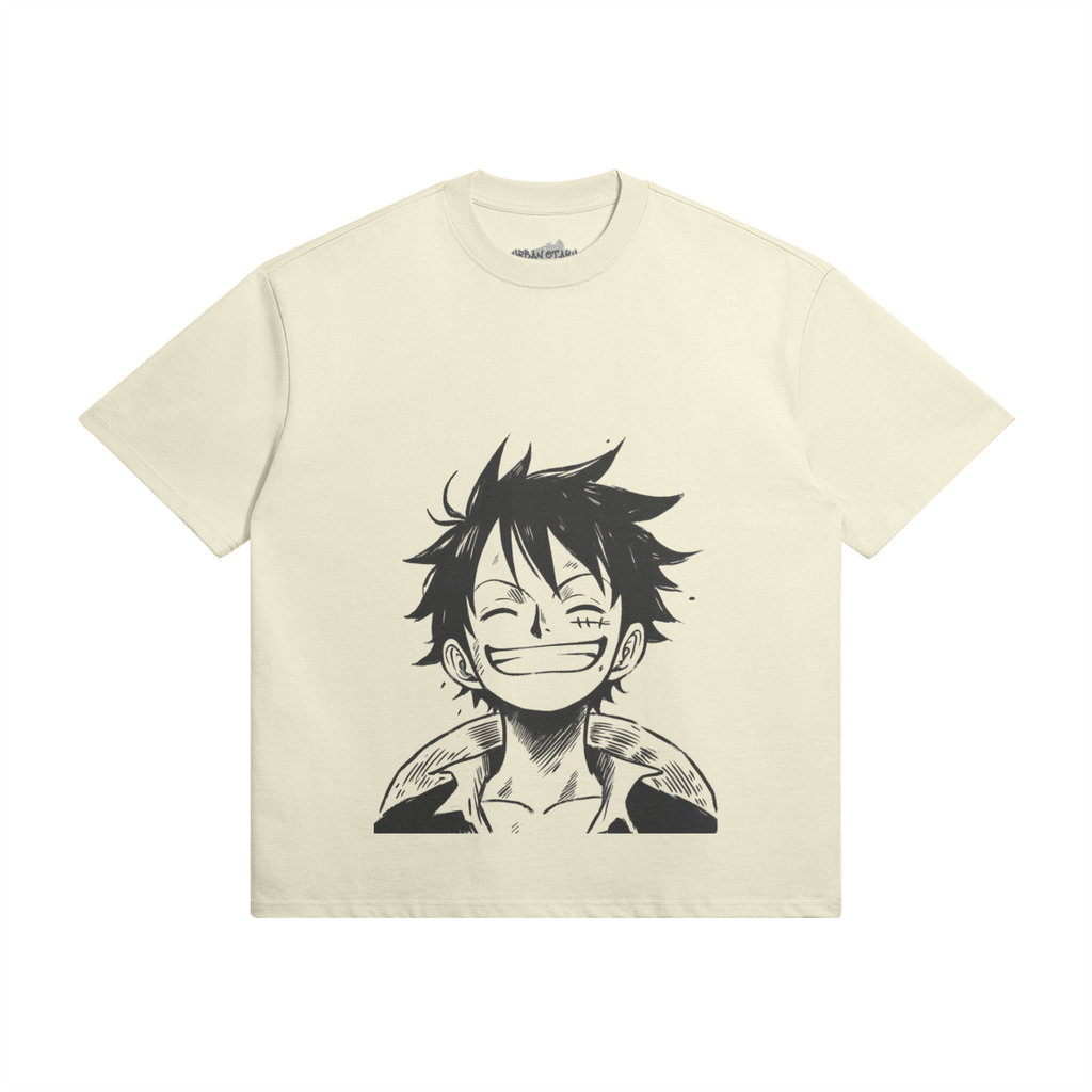 Monkey D. Ruffy shirt by PODpartner featuring a vibrant graphic design and comfortable fit for fans of anime.