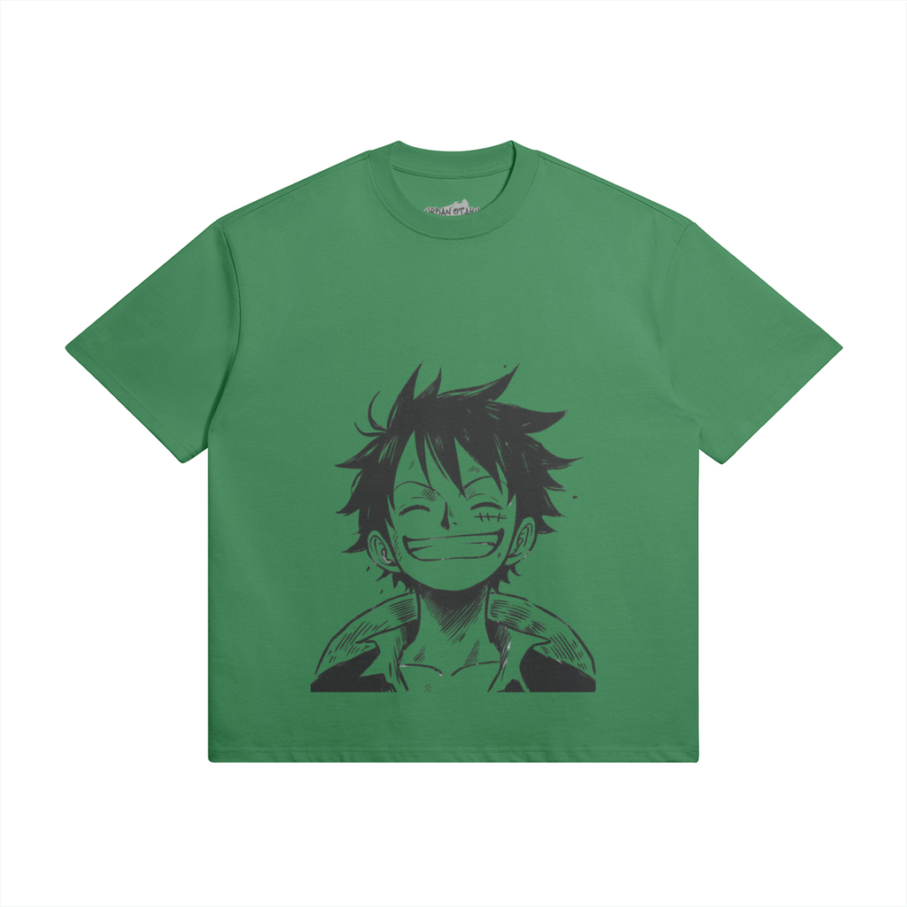 Monkey D. Ruffy shirt by PODpartner featuring a vibrant design and comfortable fit, perfect for anime fans.