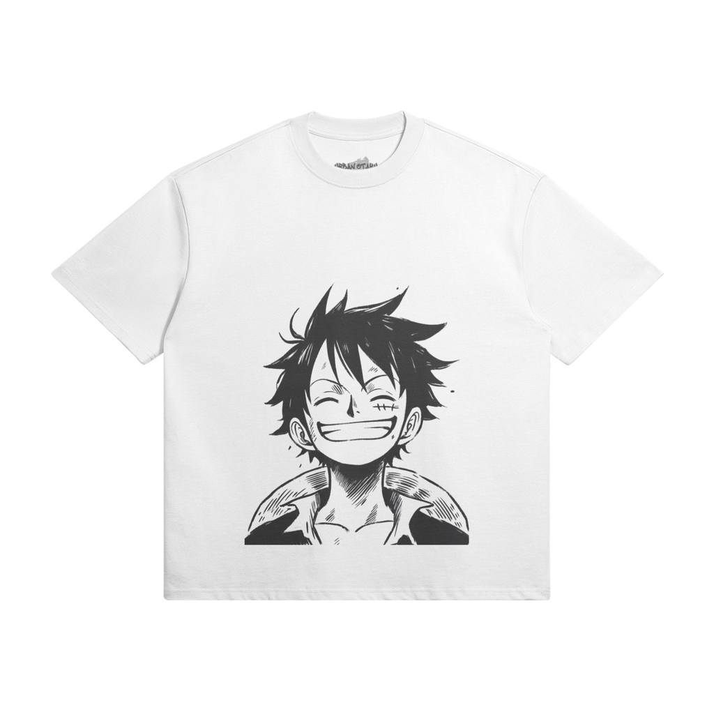 Monkey D. Ruffy shirt by PODpartner featuring a vibrant graphic print and comfortable fit for fans of the anime series.