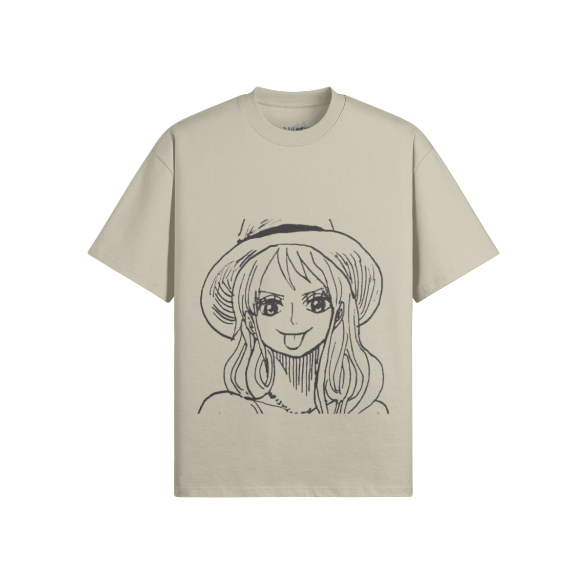 Nami Shirt by PODpartner featuring a colorful design on a lightweight fabric, perfect for casual wear.