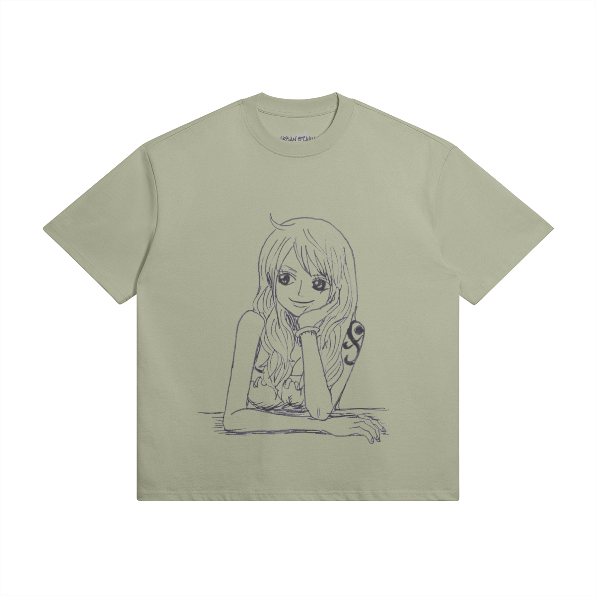 PODpartner Nami Shirt featuring a vibrant design and comfortable fit, displayed on a mannequin against a neutral background.