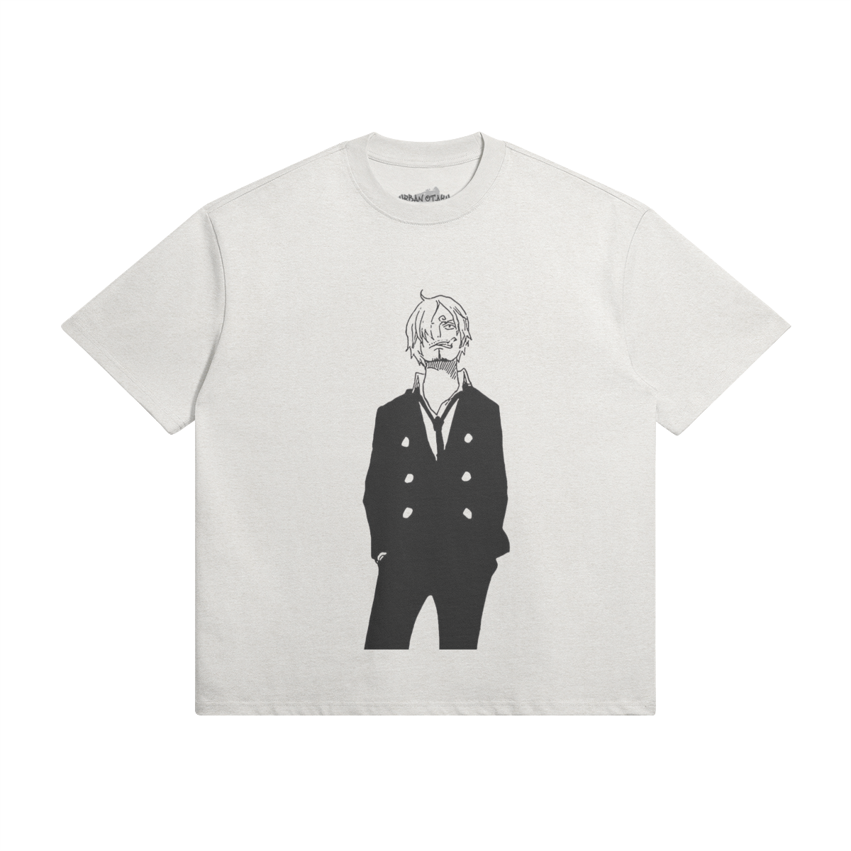 Vinsmoke Sanji shirt by PODpartner featuring a vibrant design and comfortable fit for fans of the anime series.