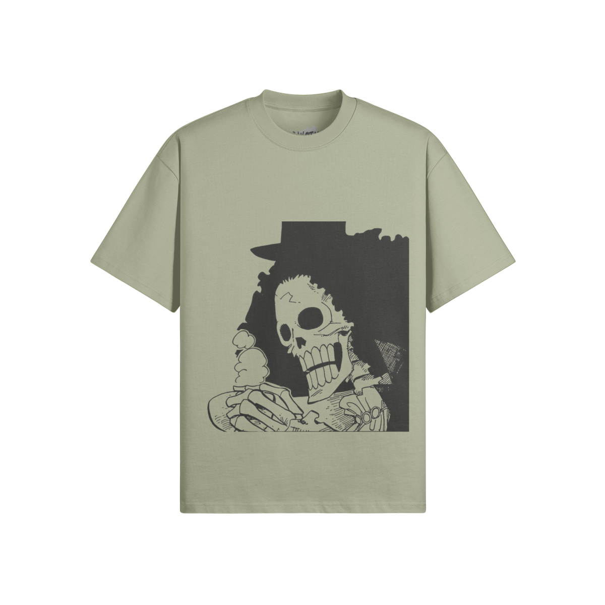 Grafisches Soul King Brook T-Shirt von PODpartner, mit buntem Druck auf weichem Baumwollstoff sichtbar.