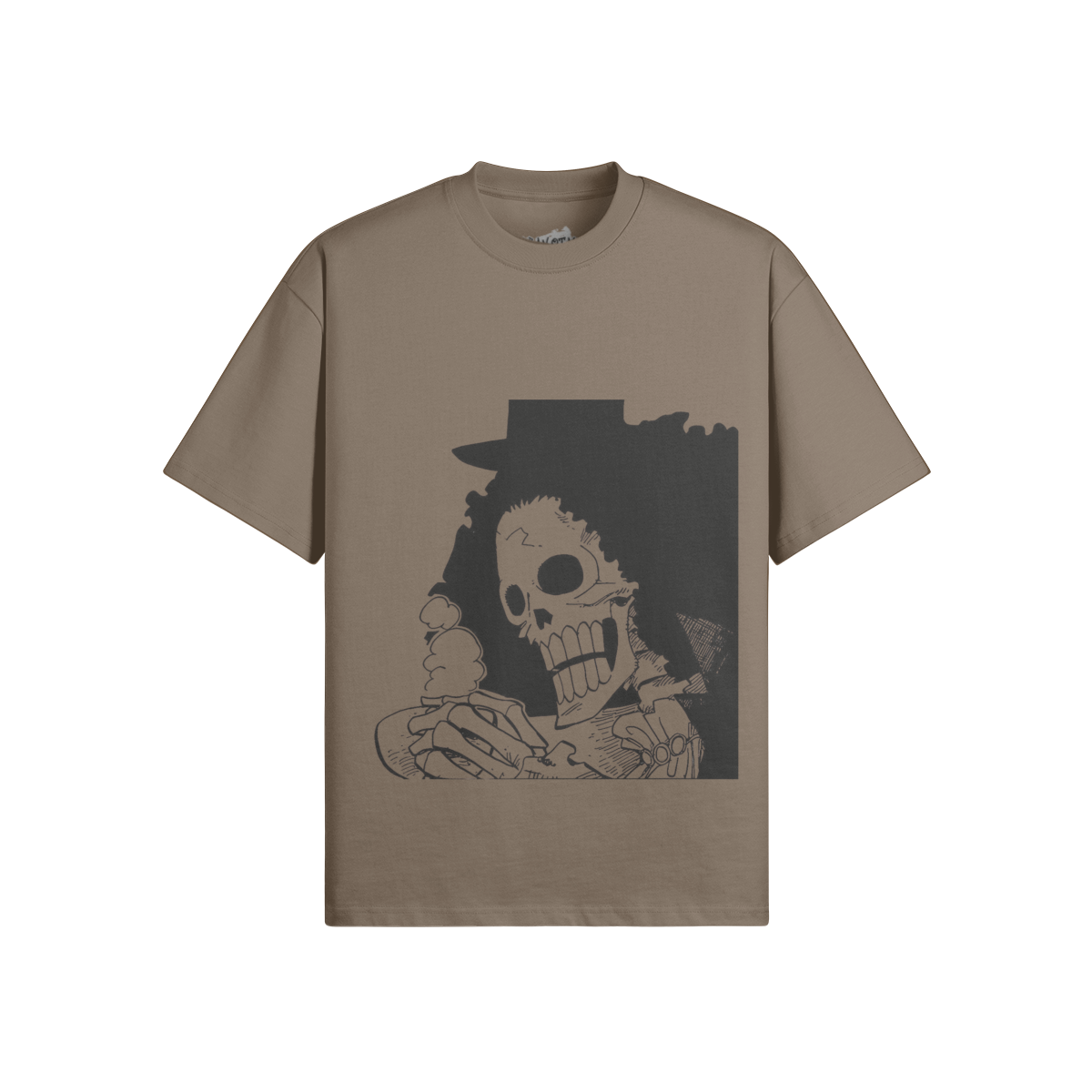 Grafisches Soul King Brook T-Shirt von PODpartner, zeigt ein farbenfrohes, künstlerisches Design auf Baumwollshirt