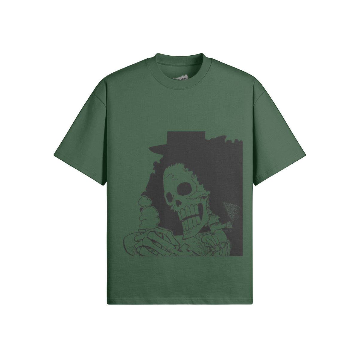 Grafisches Soul King Brook T-Shirt von PODpartner, zeigt ein farbenfrohes Design auf weichem Baumwollstoff.
