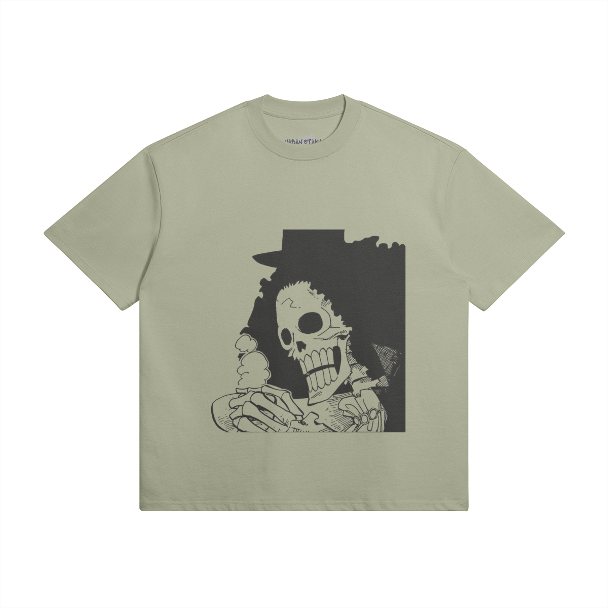 Grafisches Soul King Brook T-Shirt von PODpartner, zeigt ein farbiges Design mit Blick auf den Druck und Stoff.