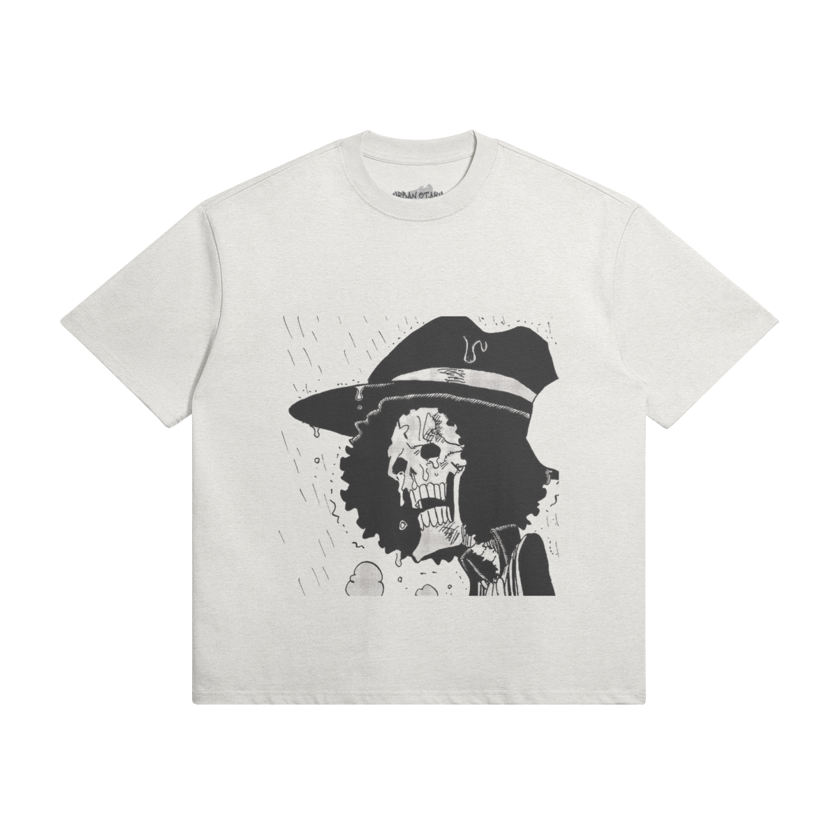 Grafisches Soul King Brook T-Shirt von PODpartner, braune Stofffarbe, mit künstlerischem Druck, bequemes Herren T-Shirt.