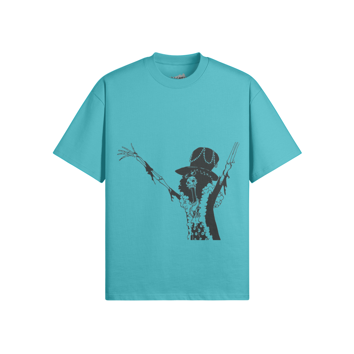 Grafisches Soul King Brook T-Shirt von PODpartner, zeigt ein kunstvolles Design auf weichem Baumwollstoff.