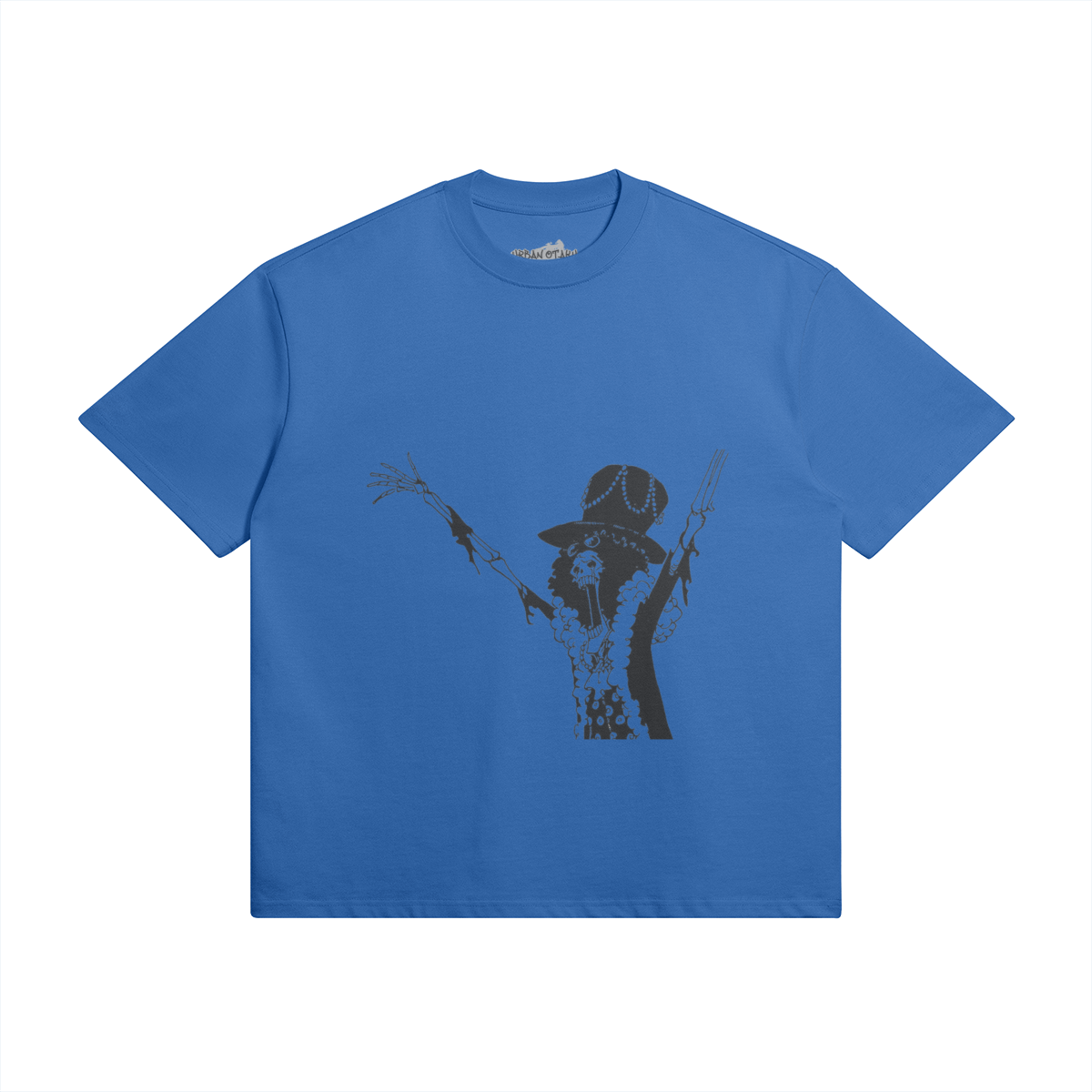 Grafisches Soul King Brook T-Shirt von PODpartner, zeigt ein farbenfrohes Design mit Musik- und Königsmotiven.