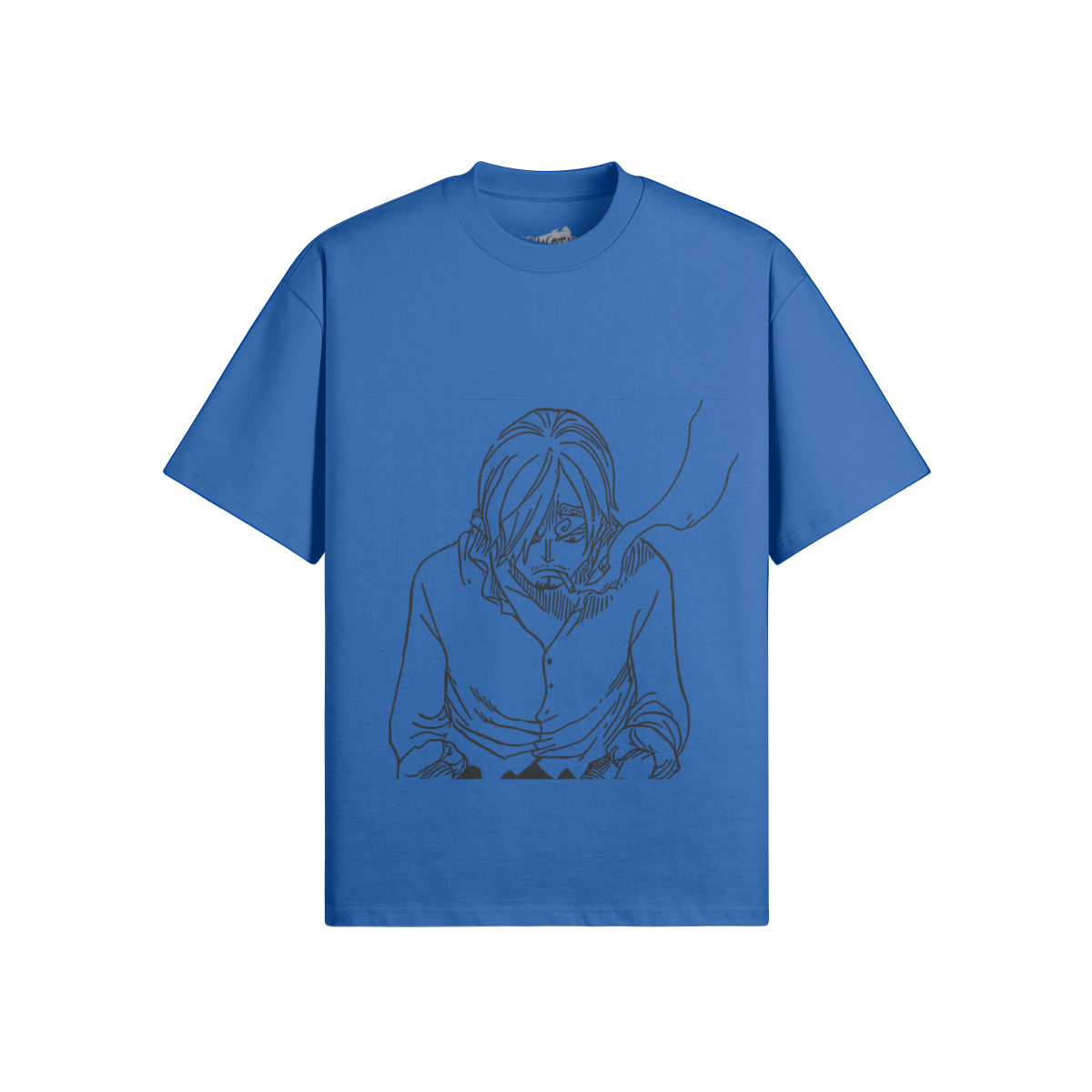 Vinsmoke Sanji Grafik-Shirt von PODpartner, schwarzes T-Shirt mit Sanji-Design und detailliertem Druck, bequem und modisch.
