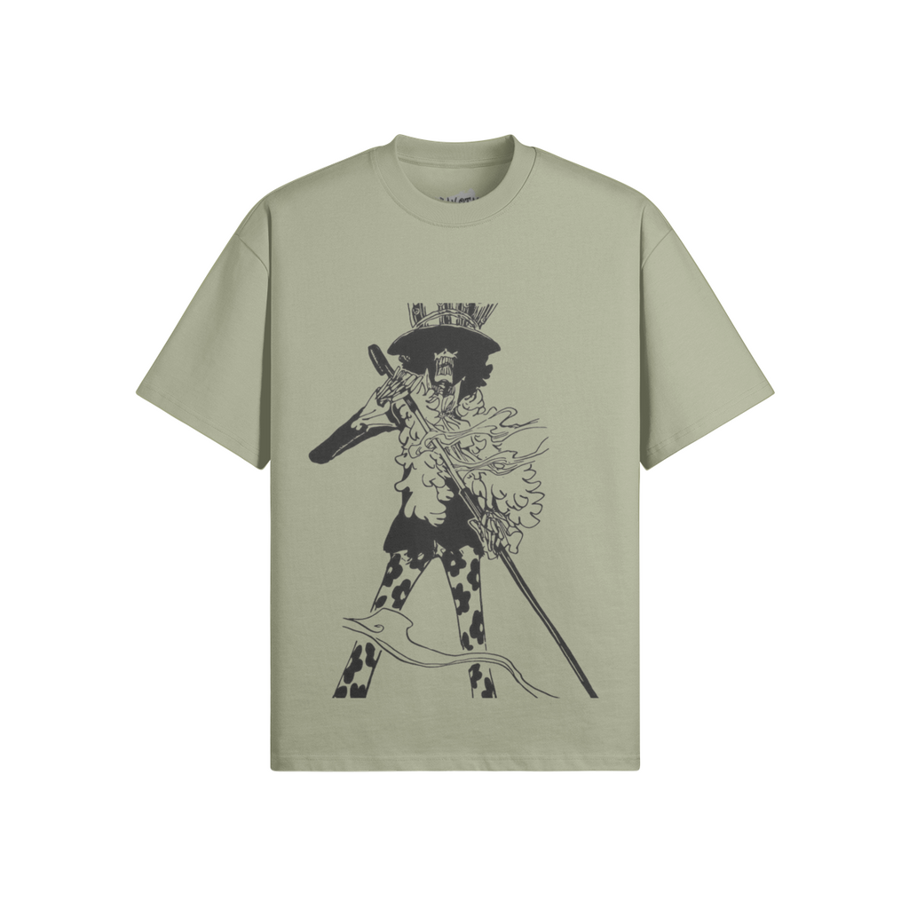 Grafisches Soul King Brook T-Shirt von PODpartner, zeigt ein detailliertes Design auf weichem Stoff, ideal für Fans des Musik-Styles