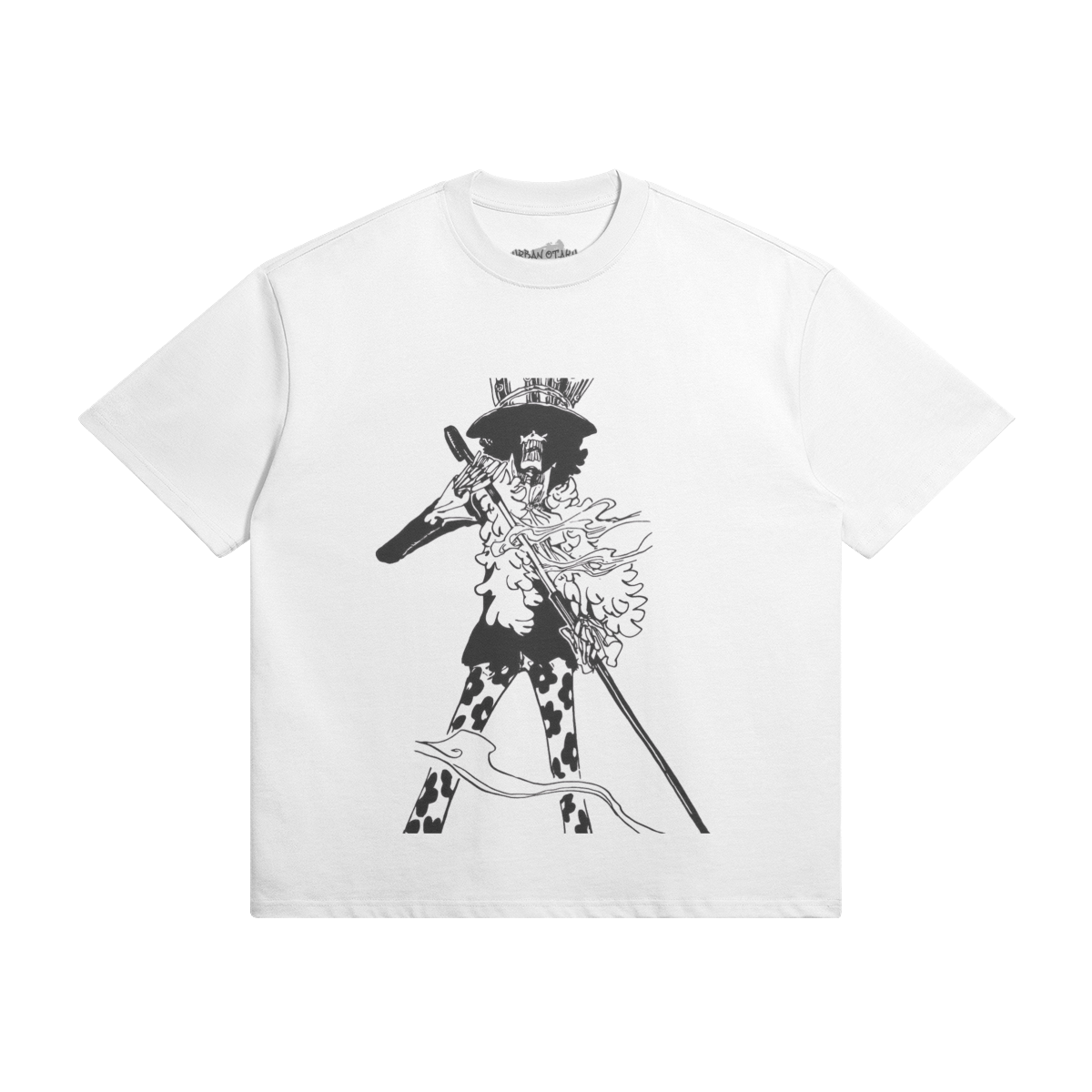 Grafisches Soul King Brook T-Shirt von PODpartner, detailreiches Design, bequeme Passform, sichtbar auf dem Produktbild