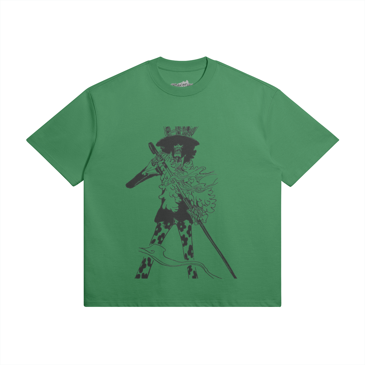 Grafisches Soul King Brook T-Shirt von PODpartner, mit auffälligem Druck und bequemem Schnitt, auf weißem Hintergrund.