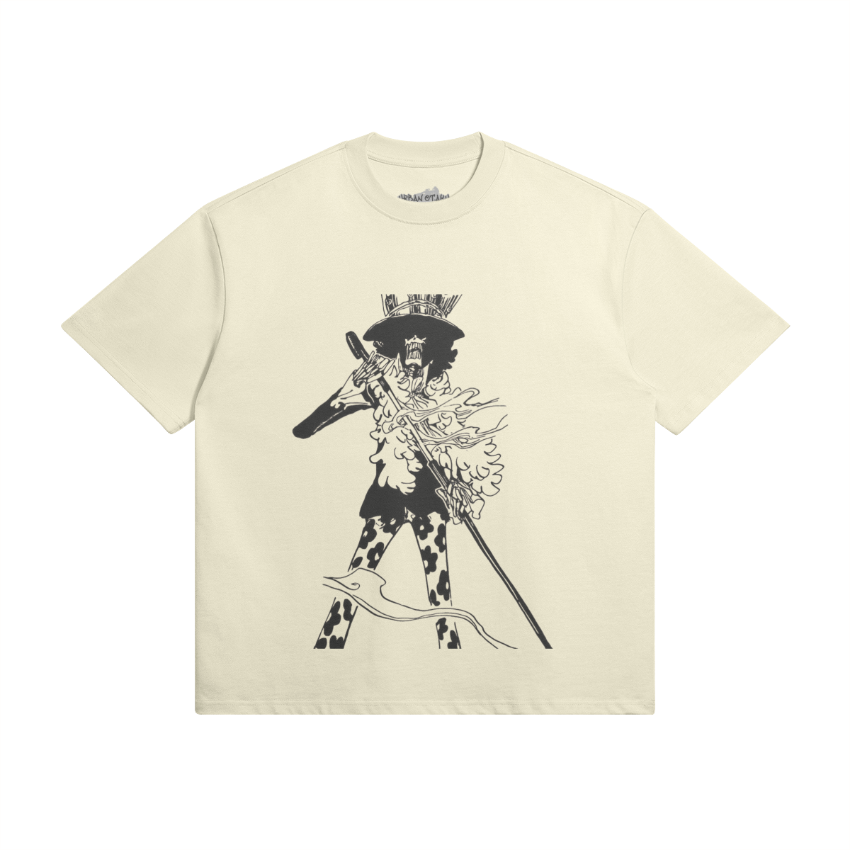 Grafisches Soul King Brook T-Shirt von PODpartner, zeigt ein farbenfrohes, künstlerisches Design auf Baumwollstoff.