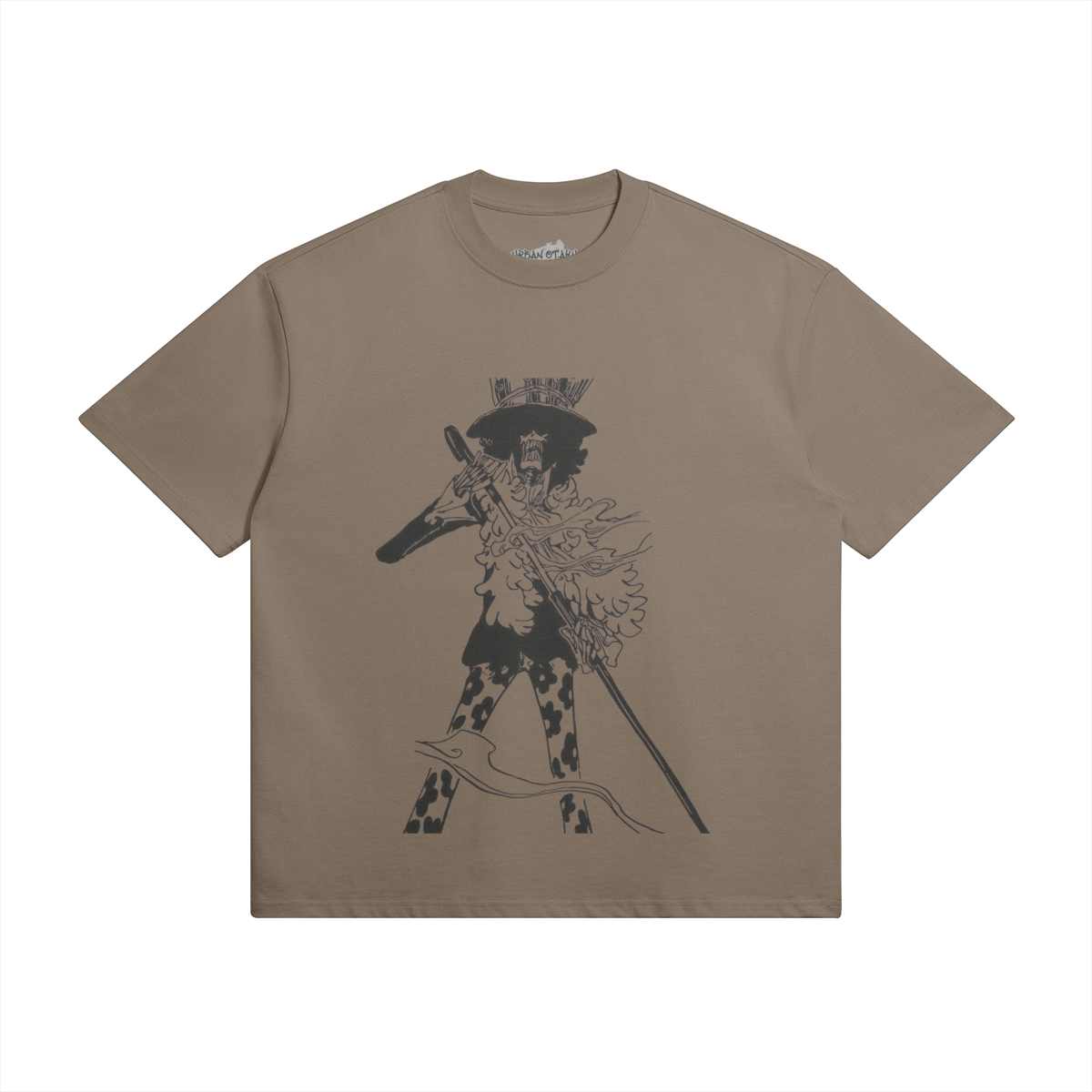 Grafisches Shirt Soul King Brook von PODpartner, kurze Ärmeln, farbenfrohes Design, bequemes Baumwollmaterial, modischer Streetwear-Look