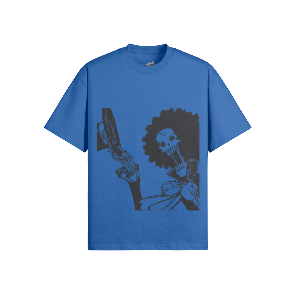 Grafisches Soul King Brook T-Shirt von PODpartner, zeigt ein farbenfrohes Design auf Baumwollstoff, bequem und stilvoll.