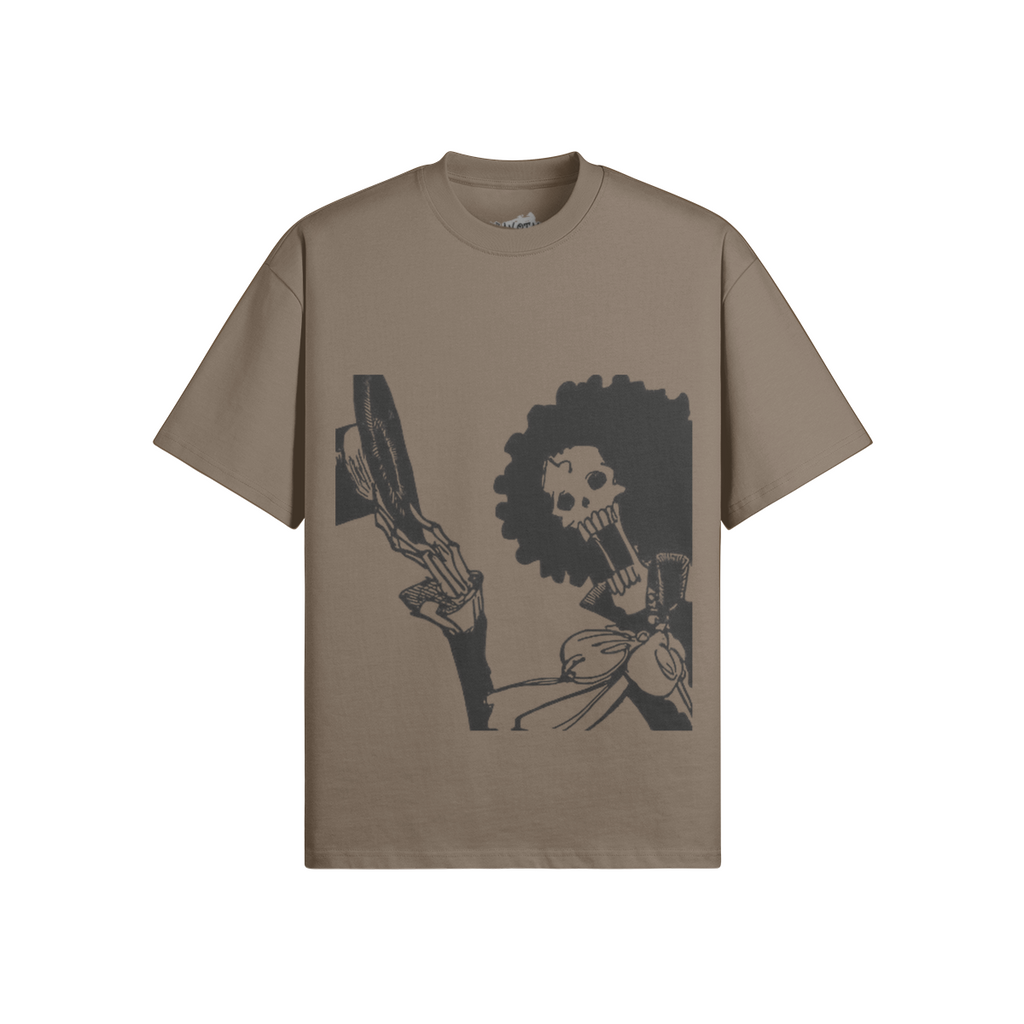 Grafisches Soul King Brook T-Shirt von PODpartner, zeigt ein farbenfrohes Design auf weichem Stoff.