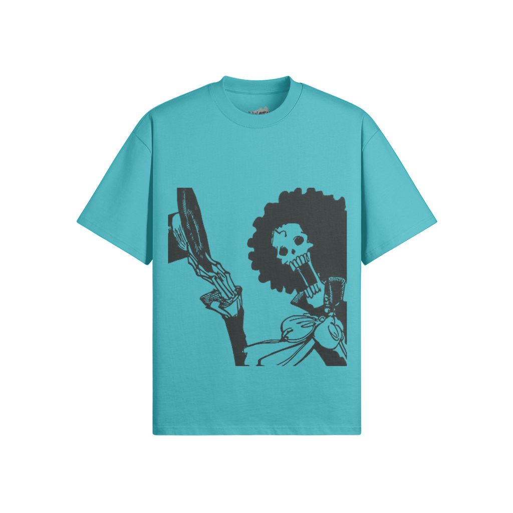 Grafisches T-Shirt Soul King Brook von PODpartner, mit detailliertem Druck und bequemem Schnitt, auf einem weißen Hintergrund.