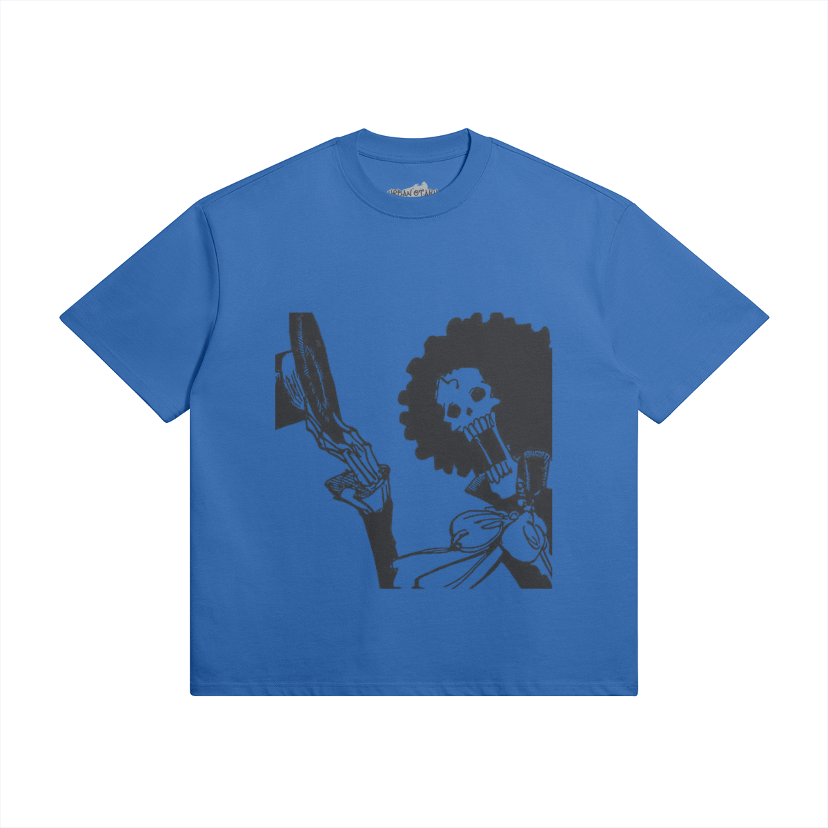 Grafisches Soul King Brook T-Shirt von PODpartner, detailreicher Druck mit kreativem Motiv, weiches Baumwollmaterial.