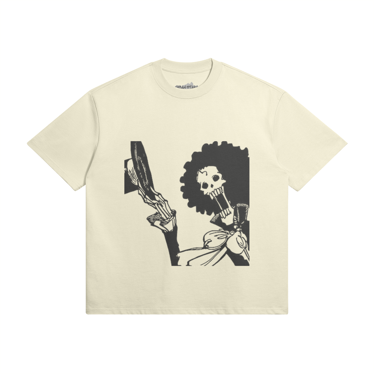 Grafisches Soul King Brook T-Shirt von PODpartner, mit künstlerischem Druck und bequemem Schnitt, auf weißem Hintergrund.