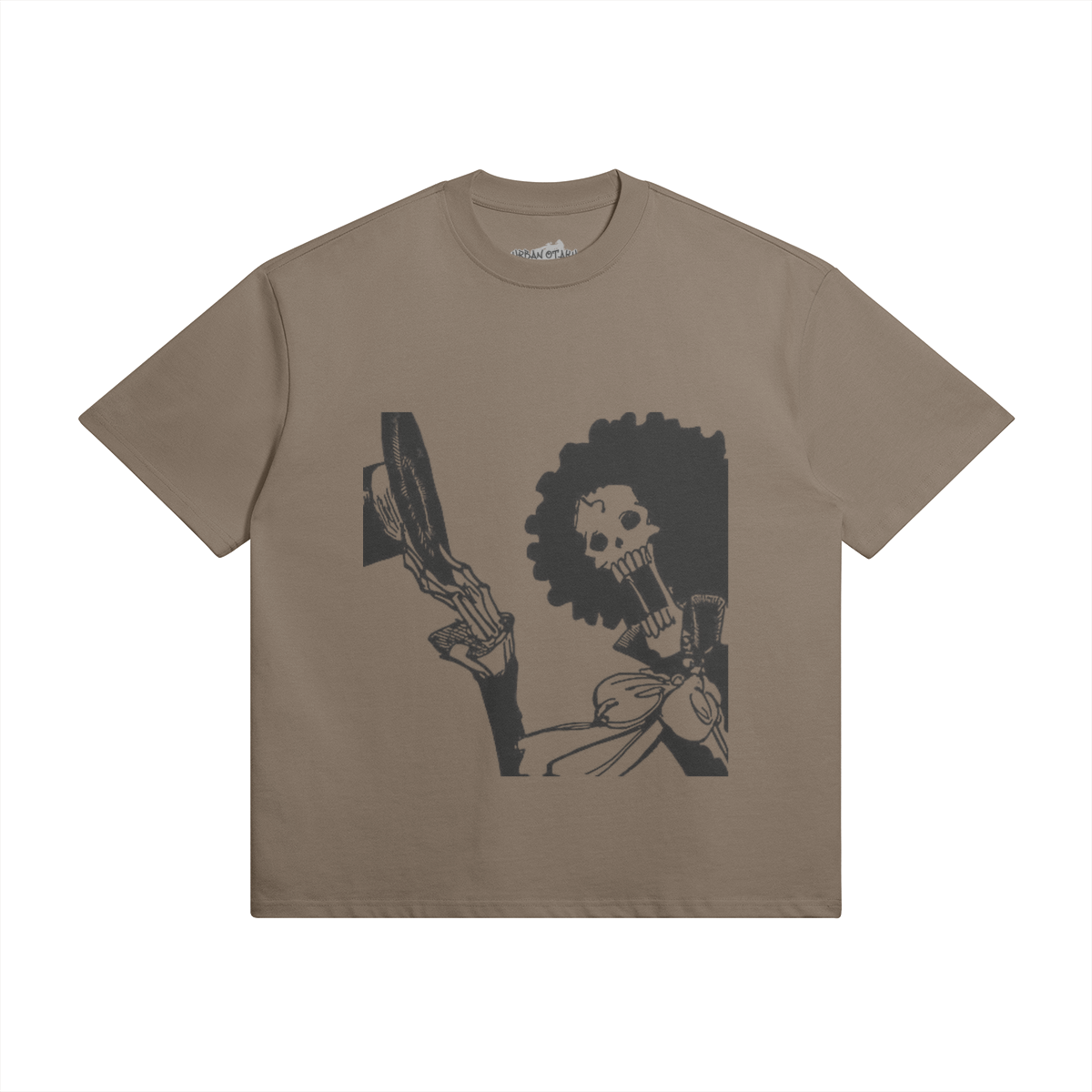 Grafisches Soul King Brook T-Shirt von PODpartner, Vorderansicht mit auffälligem Druck und bequemem Schnitt.