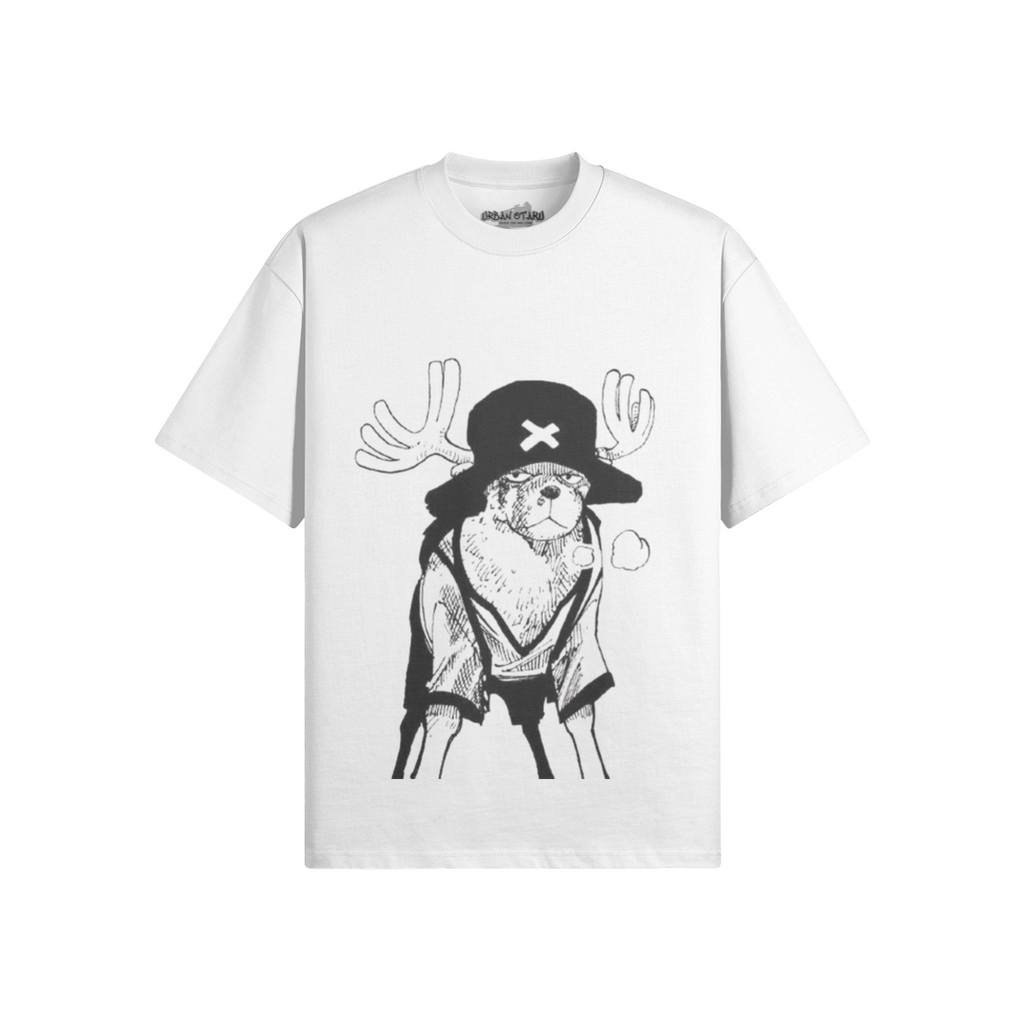 Tony Chopper Hemd von PODpartner, bunt bedrucktes Shirt mit Chopper-Design, lässiger Schnitt, perfekt für Fans von One Piece.
