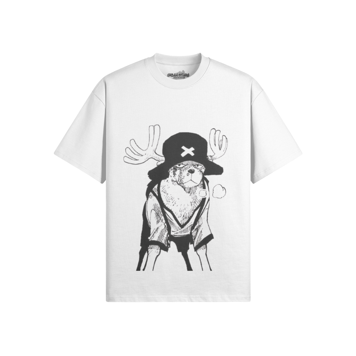 Tony Chopper Hemd von PODpartner, bunt bedrucktes Shirt mit Chopper-Design, lässiger Schnitt, perfekt für Fans von One Piece.
