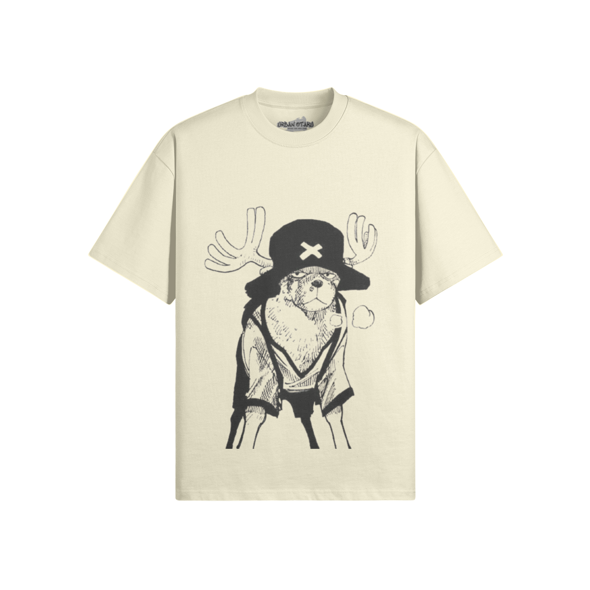 Tony Chopper T-Shirt von PODpartner, detailliertes Design mit Chopper-Motiv auf weichem Baumwoll-T-Shirt, stilvoll und bequem.