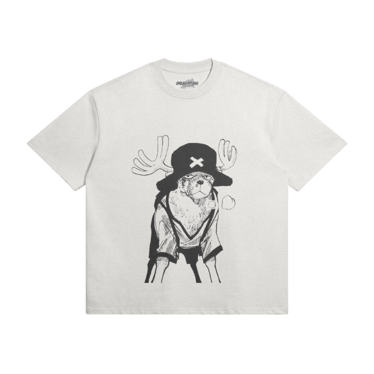 Buntes Tony Chopper T-Shirt von PODpartner mit großem Chopper-Print, weicher Baumwollstoff, bequemes Casual-Design